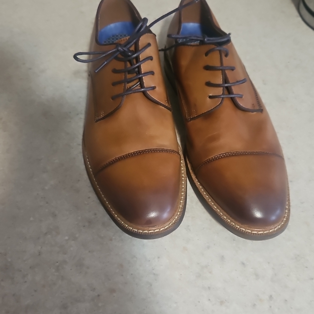 Men's Brown Leather Dress Shoes